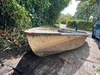Roei/vis/motor bootje. 2,90 M bij 1,40. Heeft wat werk nodig, Watersport en Boten, Bootonderdelen, Ophalen, Gebruikt, Motorboot