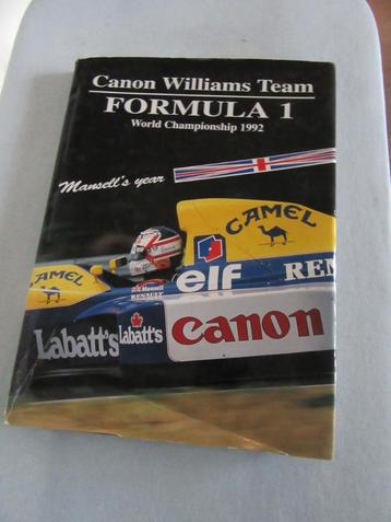 FORMULA 1 Canon Williams Team World Championship 1992 Mansel beschikbaar voor biedingen