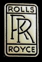 Rolls Royce langwerpig 24x15 mm., Verzenden, Nieuw, Transport, Speldje of Pin