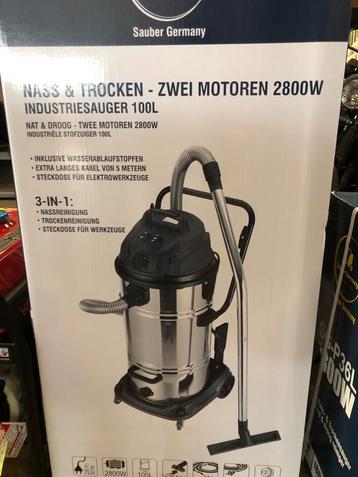 Sauber Germany Industriesauger 100L 2800W - Nat & Droogzuige beschikbaar voor biedingen