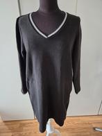 Zwarte Geisha V-hals jurk - maat L (40), Kleding | Dames, Jurken, Ophalen of Verzenden, Maat 42/44 (L), Zwart