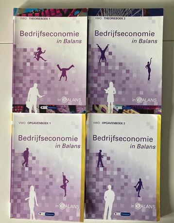 Bedrijfseconomie in balans vwo theorieboek opgavenboek beschikbaar voor biedingen