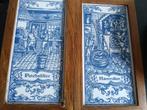 Delfts blauwe tegels: Patebakker & Hamroker, Antiek en Kunst, Ophalen of Verzenden