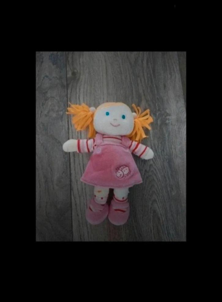Schattige Knuffelpop voor Baby, Kinderen en Baby's, Speelgoed | Poppen, Zo goed als nieuw, Babypop, Ophalen of Verzenden