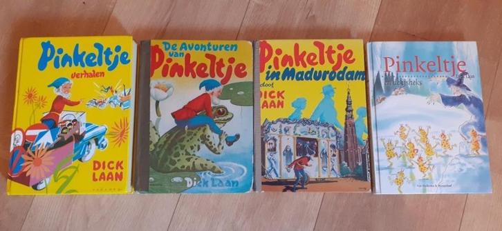 4 boeken Pinkeltje - Dick Laan oa de ijsheks - In Madurodam., Boeken, Kinderboeken | Jeugd | onder 10 jaar, Gelezen, Fictie algemeen