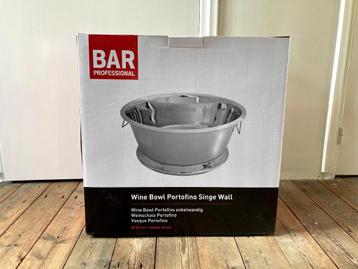 RVS Wijnkoeler | Wine Bowl Portofino Bar Professional NIEUW beschikbaar voor biedingen