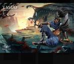 League of Legends mayflies studio yasuo statue 1/4 scale, Ophalen of Verzenden, Zo goed als nieuw, Fantasy