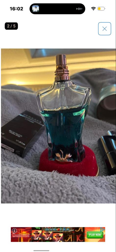 Parfum Collectie: Jean Paul Gaultier, Armani, Prada, Versace, Verzenden, Gebruikt