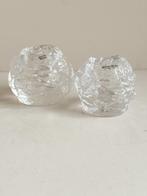 Vintage Nuutajarvi Kastehelmi Kaarsenhouder Oiva Toikka, Overige materialen, Gebruikt, Overige kleuren, Ophalen of Verzenden