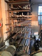 Partij Metalen Profielen en Buizen: Werkplaatsuitverkoop, Doe-het-zelf en Verbouw, Metalen, Ophalen, Gebruikt, IJzer