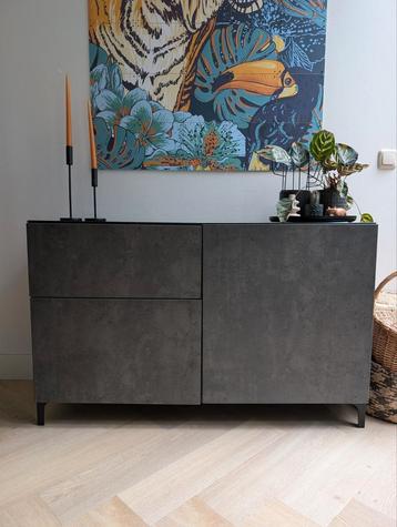 IKEA BESTA Dressoir / Tv meubel antraciet