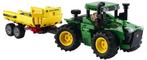 LEGO Technic 42136 John Deere 9620R 4WD tractor 390 delig, Nieuw, Complete set, Ophalen of Verzenden, Lego