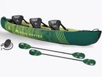 Aqua Marina Ripple RI-370 kano, Ophalen, Met peddels, Drie personen of meer, Zo goed als nieuw