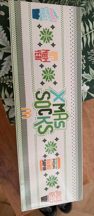 McDonald's Xmas Sokken Set - Nieuw! beschikbaar voor biedingen