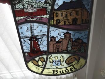 Raamhanger Budel glas in lood beschikbaar voor biedingen