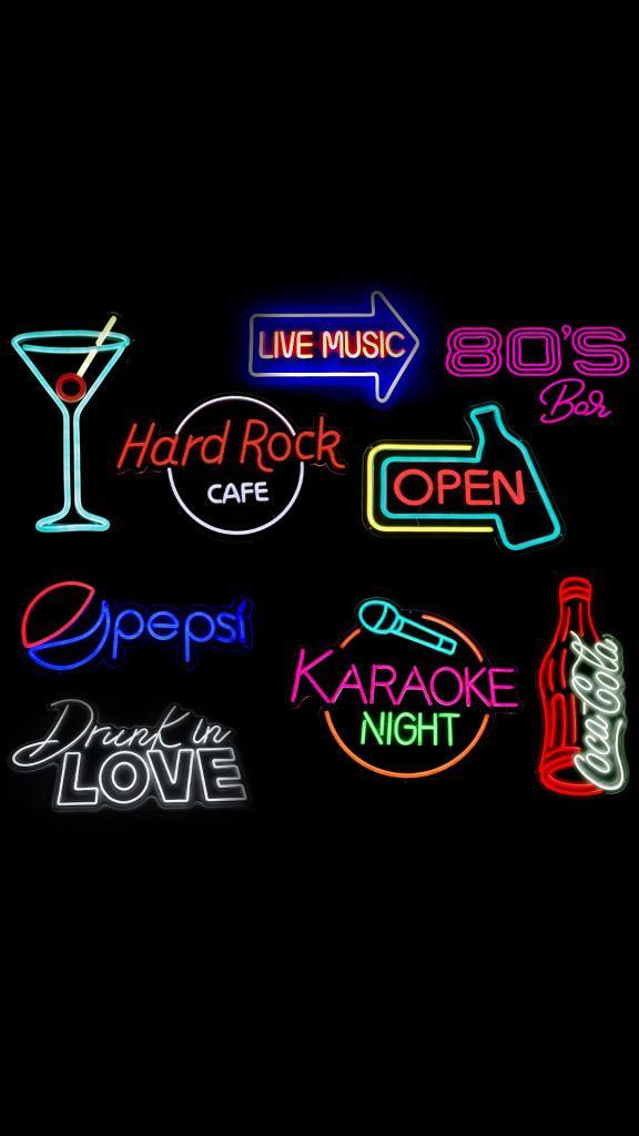 DIVERSE BAR/KROEG/MANCAVE LED NEON SIGN, Verzamelen, Merken en Reclamevoorwerpen, Nieuw, Lichtbak of (neon) lamp, Ophalen of Verzenden