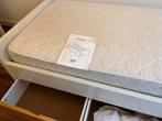 Ikea Brekke bed 200x90 incl. matras, Huis en Inrichting, Ophalen, 90 cm, Eenpersoons, Wit