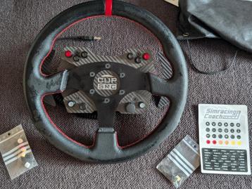 Sim racing coach 33 centimeter leren stuur beschikbaar voor biedingen