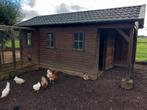 Kippenhok. L 580 BR.300 H.270     rennetje  200x150x180., Tuin en Terras, Ophalen, Gebruikt, Hout, Overige typen