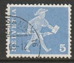 Zwitserland 1960 696b Postmotief 5c fosfor, Gest, Postzegels en Munten, Ophalen of Verzenden, Gestempeld