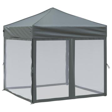 Partytent inklapbaar met zijwanden 2x2 m beschikbaar voor biedingen