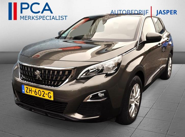 Peugeot 3008 1.2 Active Aut. Navi nw distributie (bj 2017), Auto's, Peugeot, Bedrijf, Te koop, ABS, Achteruitrijcamera, Airbags