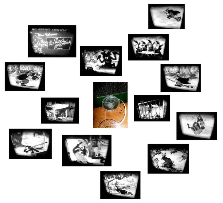 8mm film Au Pays des Fees Walt Disney 1935 - N8 '-, Audio, Tv en Foto, Filmrollen, 8mm film, Verzenden