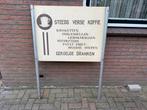 Reclamebord catering koffie, Ophalen, Gebruikt, Reclamebord