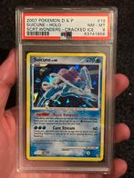 Pokémon PSA 8 Suicune Cracked ice holo #19 Secret wonders, Hobby en Vrije tijd, Verzamelkaartspellen | Pokémon, Ophalen of Verzenden