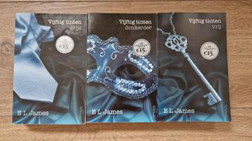 Vijftig tinten grijs (E.L. James) – deel 1, 2, 3 beschikbaar voor biedingen