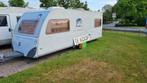 Knaus Azur 580 toercaravan, Caravans en Kamperen, Caravans, 2 aparte bedden, Rondzit, Schokbreker, Particulier