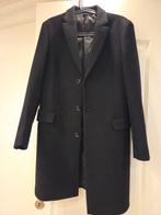 Mango Man Mantel, Maat 48/50 (M), Zwart, Ophalen of Verzenden, Zo goed als nieuw