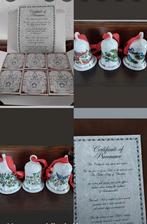 Unlimited edition hutschenreuther set klokjes 1996, Ophalen of Verzenden, Zo goed als nieuw, Porselein, Kop en/of schotel