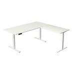 Zit sta hoekbureau Move-3 wit 180x180cm elektrisch, Verzenden, Elektrisch, Aylvalan 5 Bakkeveen, Meubelen-Online.nl