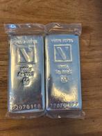 2x kilobaar zilver, Postzegels en Munten, Edelmetalen en Baren, Ophalen, Zilver