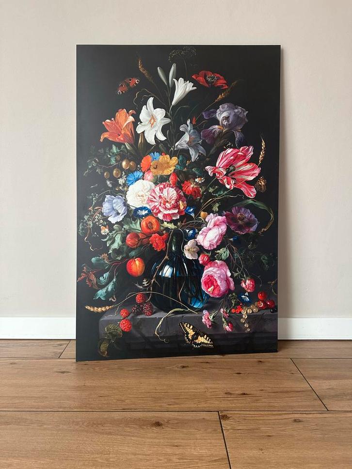 Bloemstilleven naar Jan Davidsz. de Heem, Antiek en Kunst, Kunst | Schilderijen | Abstract, Ophalen