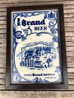 Brand bier beer wijlre tegeltableau reclamebord geen emaille, Ophalen of Verzenden, Zo goed als nieuw, Reclamebord, Plaat of Schild