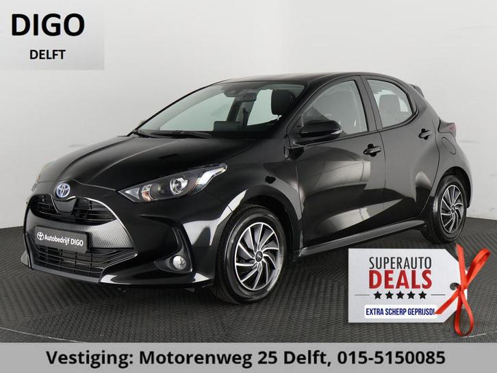 Toyota Yaris 1.5 HYBRIDE BLACKLINE GARANTIE 5-2034 AUTOMAAT., Auto's, Toyota, Bedrijf, Te koop, Yaris, ABS, Achteruitrijcamera