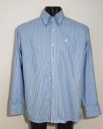 Blauw -modern fit- overhemd met dessin van Culture, Blauw, Halswijdte 43/44 (XL), Zo goed als nieuw, Verzenden