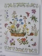 borduur en patroon wilde weide kruiden bloemen fluitenkruid, Hobby en Vrije tijd, Borduren en Borduurmachines, Ophalen of Verzenden