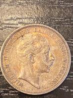 Zilveren Duitse 2 Mark 1904 (2), Verzenden, Duitsland, Losse munt, Zilver