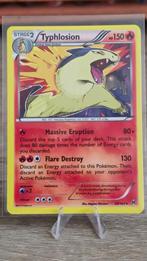 Typhlosion (Holo) 20/162 BREAKthrough, Hobby en Vrije tijd, Verzamelkaartspellen | Pokémon, Ophalen of Verzenden, Zo goed als nieuw