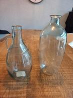 2 glazen vazen. Gekocht bij de Kwantum, Huis en Inrichting, Woonaccessoires | Vazen, Overige kleuren, Nieuw, Ophalen of Verzenden