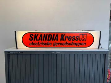 Skandia Kress Lichtbak - Vintage Reclame beschikbaar voor biedingen