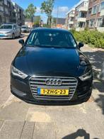 Audi A3 1.4TFSI G-tron 81KW SB S-tro 2014 Zwart, Auto's, Stof, Euro 6, 4 cilinders, 96 €/maand