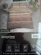 Dekbedovertrek 240x220 - Nieuw!, Beige, Dekbedovertrek, Ophalen of Verzenden, Nieuw
