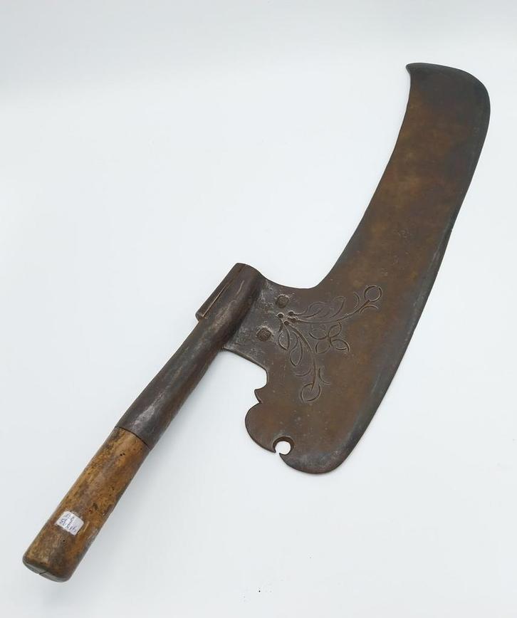 Oostenrijkse 18e Eeuwse Kantbijl (41793-72), Antiek en Kunst, Antiek | Gereedschap en Instrumenten, Ophalen of Verzenden