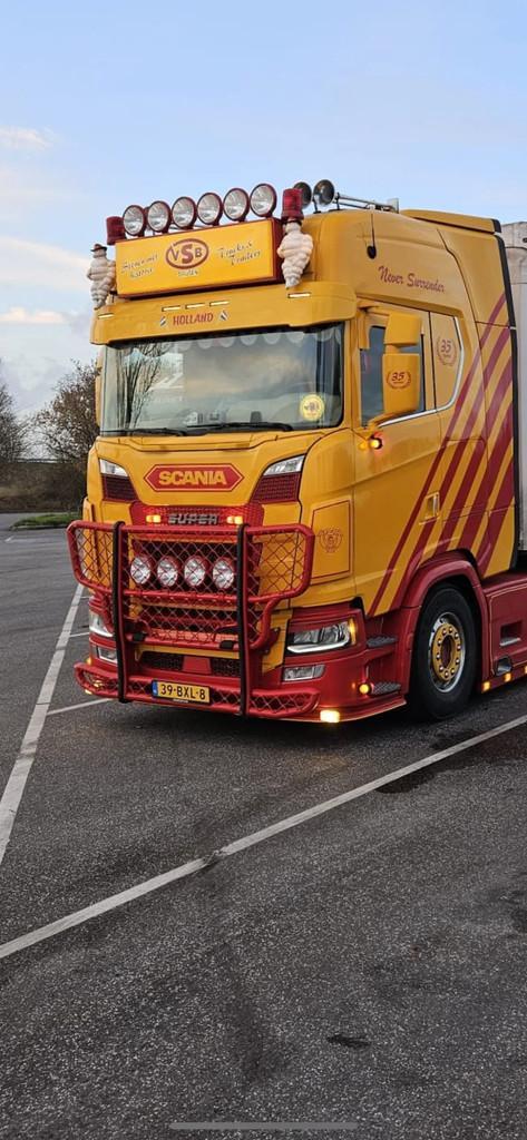 Scania Nieuw trux bullbar highway next gen incl steunen, Auto-onderdelen, Vrachtwagen-onderdelen, Scania, Carrosserie en Plaatwerk