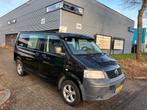 Volkswagen Transporter 2.5 TDI 6 bak Dubbel Cabine 6 persoon, Stof, Zwart, Volkswagen, 2500 kg