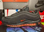 Nike Air Max 97 'Black/Hyper Crimson' EU45 2018, Colosseum 1, 1213 NL Hilversum, Nederland, Zwart, Nike, Ophalen of Verzenden